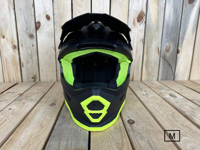 SHOT RAW T-M BLACK/NEON YELLOW