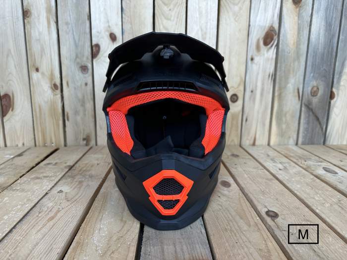 SHOT RAW T-M BLACK/NEON ORANGE