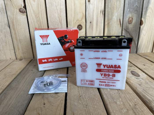 BATERIA YUASA YB9-B 12V 9Ah 115A