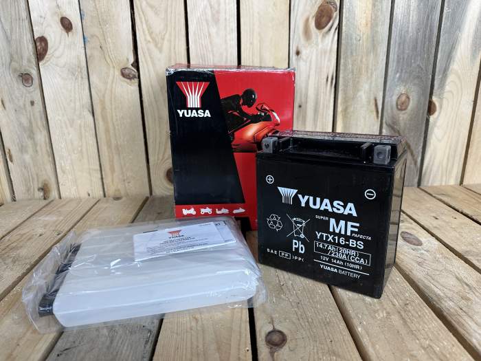 BATERIA YUASA YTX16-BS 14Ah-12V
