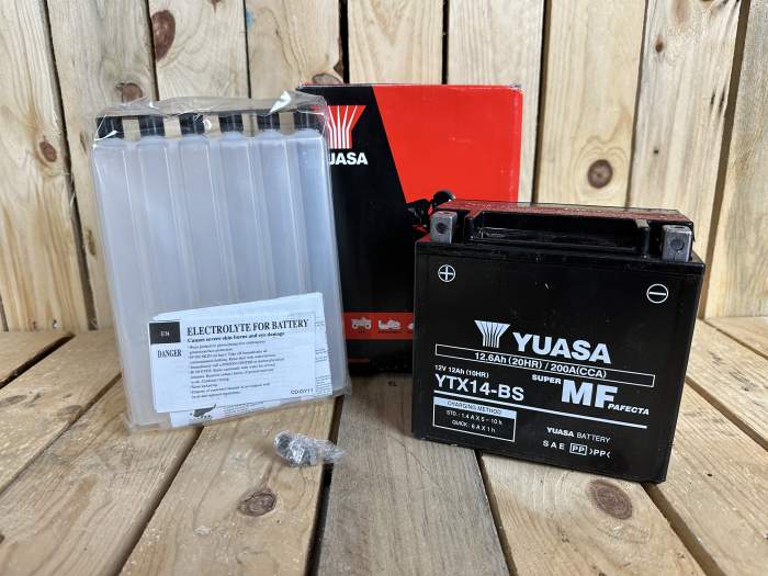 BATERIA YUASA YTX14-BS 12V-12Ah