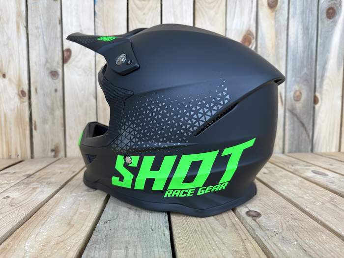SHOT RAW T-L BLACK/GREEN