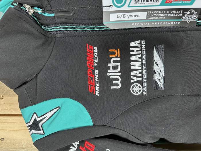 CHAQUETA 5/6 AÑOS YAMAHA PETRONAS OFICIAL
