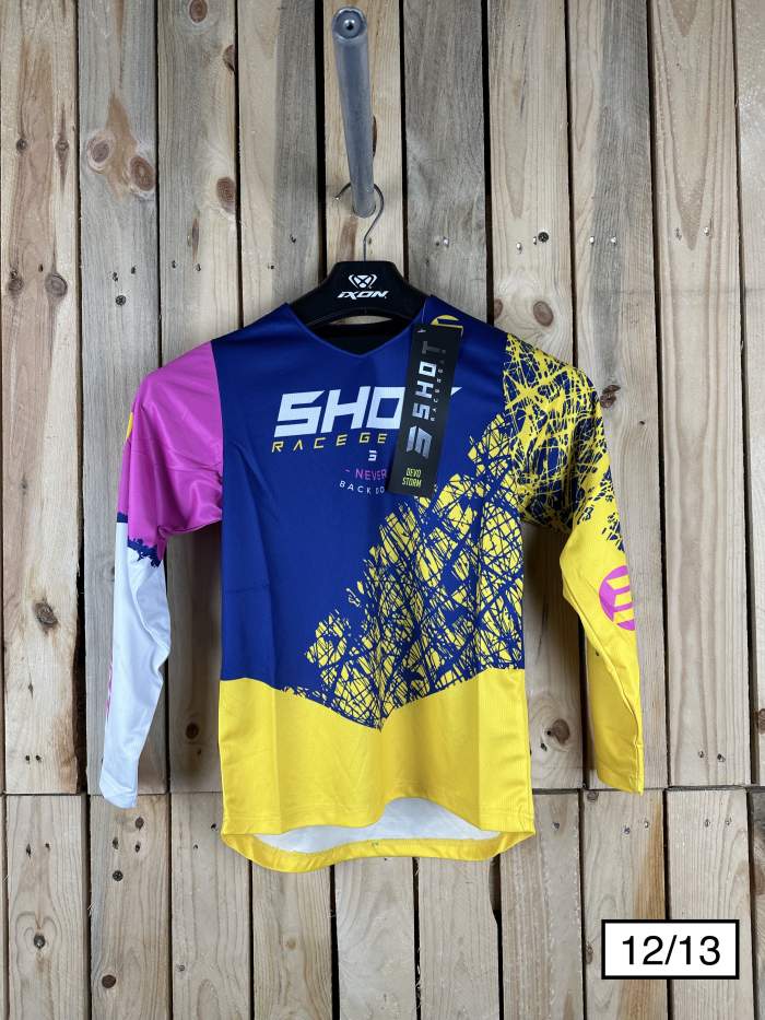 CAMISETA SHOT KID STORM NAVY 12/13