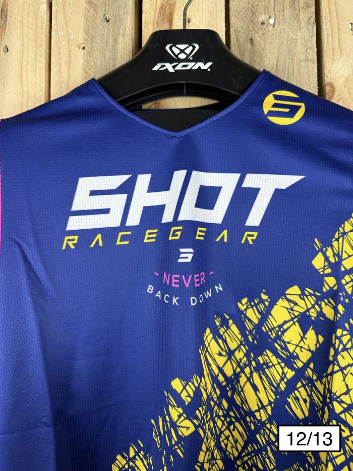 CAMISETA SHOT KID STORM NAVY 12/13