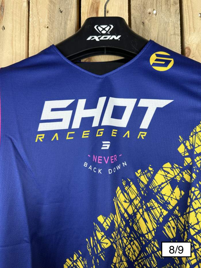 CAMISETA SHOT KID STORM NAVY 8/9