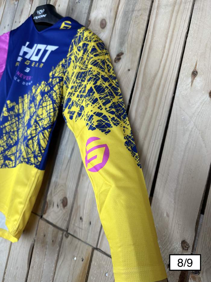 CAMISETA SHOT KID STORM NAVY 8/9