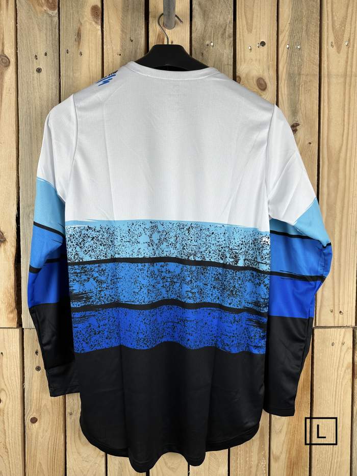 CAMISETA L SHOT STRIPE BLUE