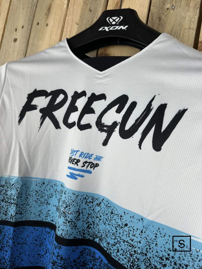 CAMISETA S SHOT STRIPE BLUE