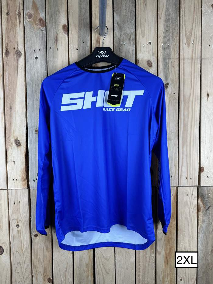 CAMISETA 2XL SHOT RAW BLUE