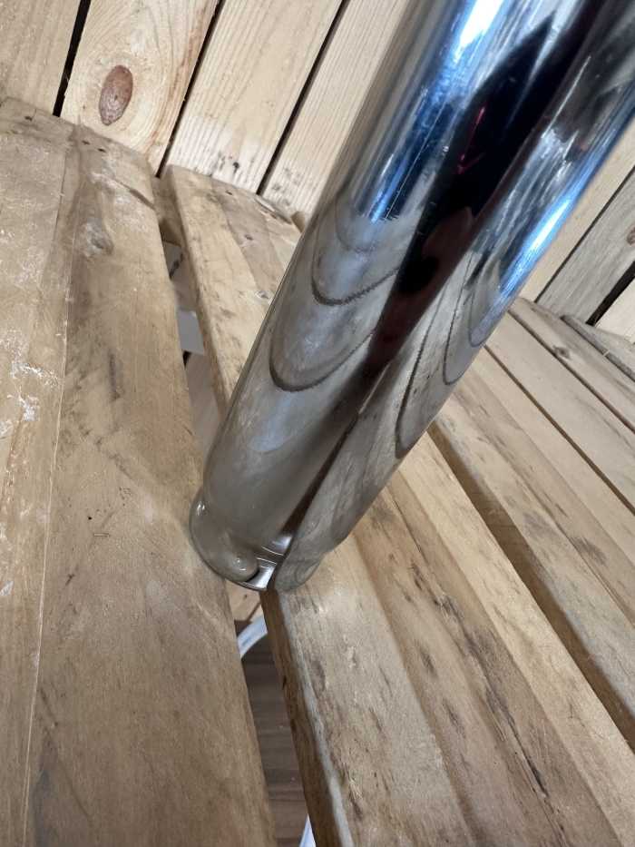 PISTON DE GAS CROMADO LARGO - QrBox.es
