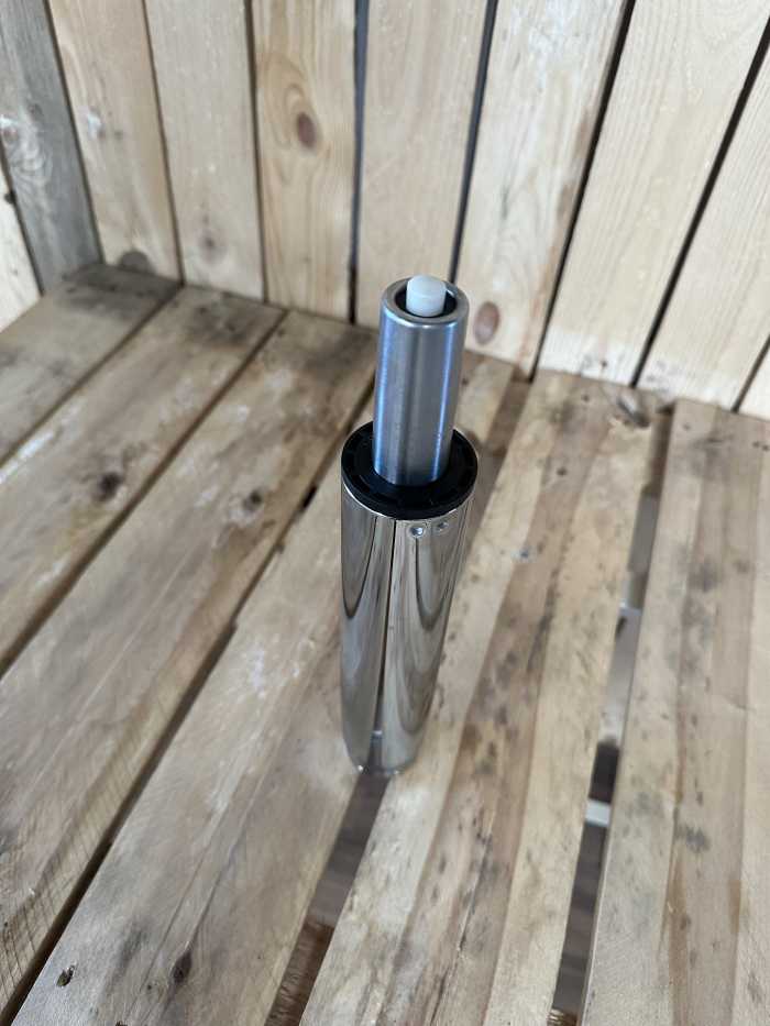 PISTON DE GAS CROMADO CORTO - QrBox.es