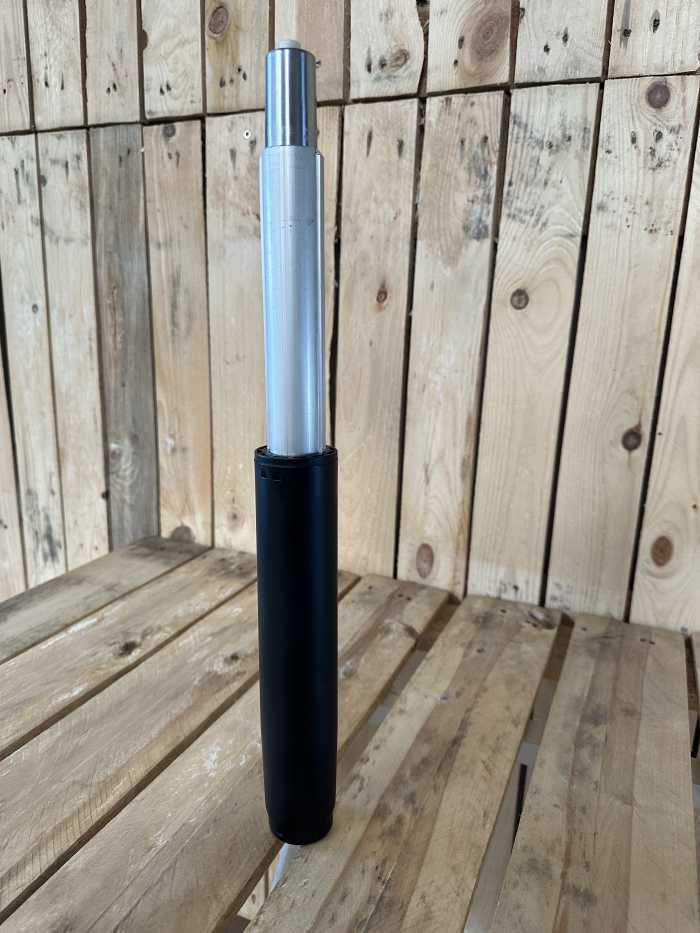 PISTON DE GAS NEGRO CORTO/C - QrBox.es