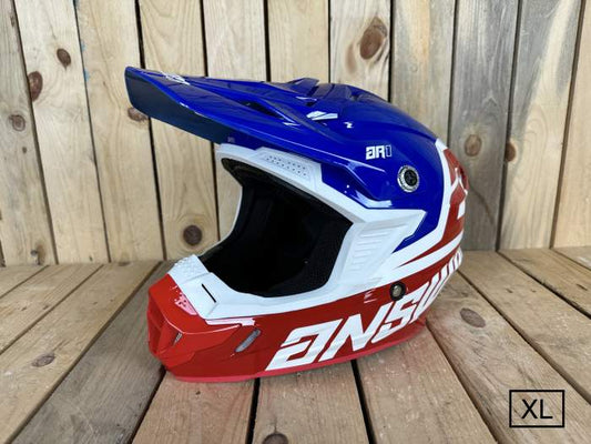 ANSWER RACING T-XL AR1 RED/RFX/WHITE