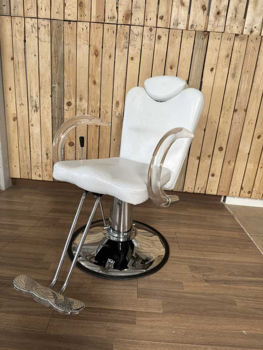 SILLON COMPLETO MARFIL BLANCO RECLINABLE