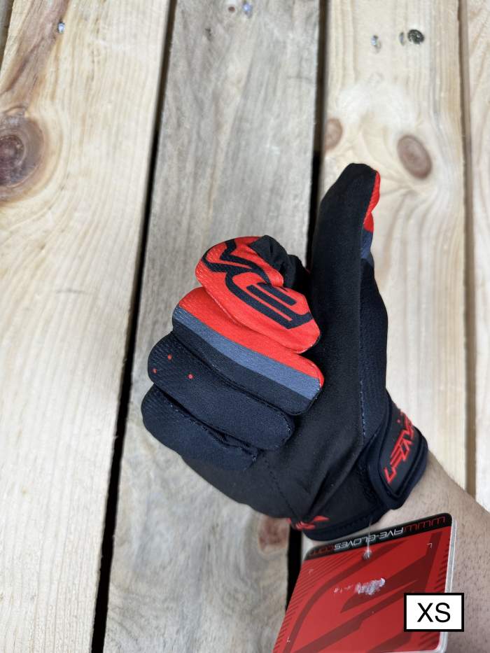 GUANTES XS FIVE MXF4 RED
