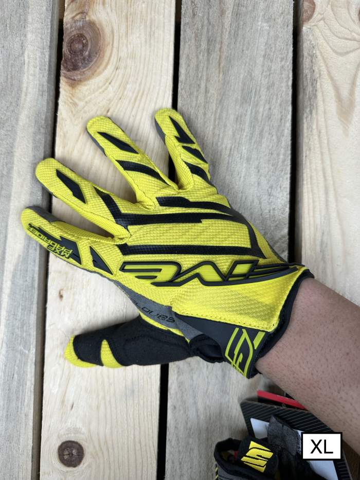Guantes XL Five Prorider Yellow