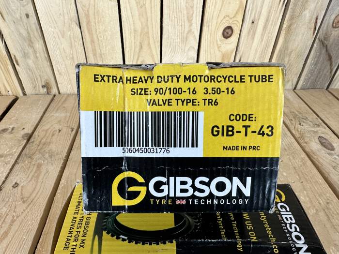 CAMARA 90/100-R16 SUPER REFORZADA GIBSON