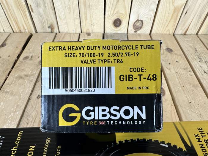 CAMARA 70/100-R19 SUPER REFORZADA GIBSON