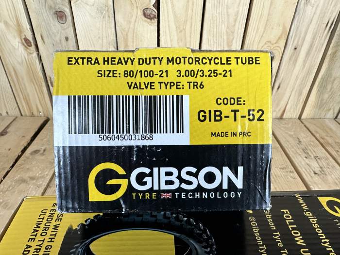 CAMARA 80/100-R21 SUPER REFORZADA GIBSON