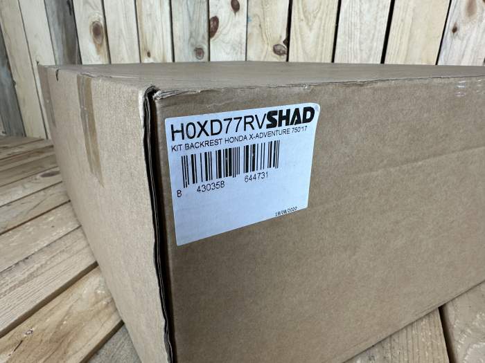 KIT FIJACION RESPALDO SHAD H0XD77RV