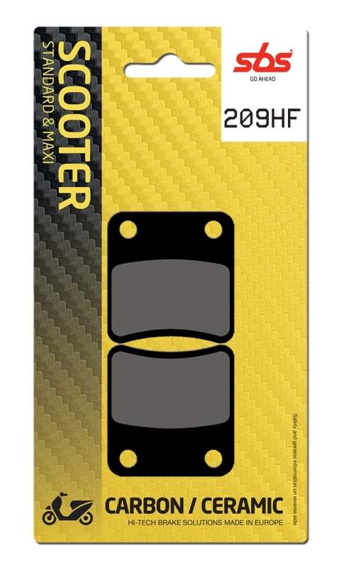 PASTILLAS DE FRENO SBS 209HF