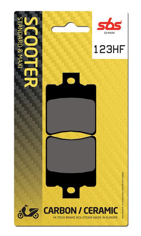 PASTILLAS DE FRENO SBS 123HF