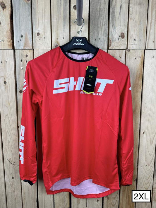 CAMISETA 2XL SHOT RAW RED