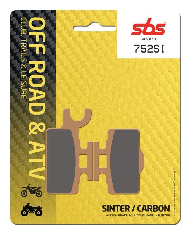 PASTILLAS DE FRENO SBS 752SI