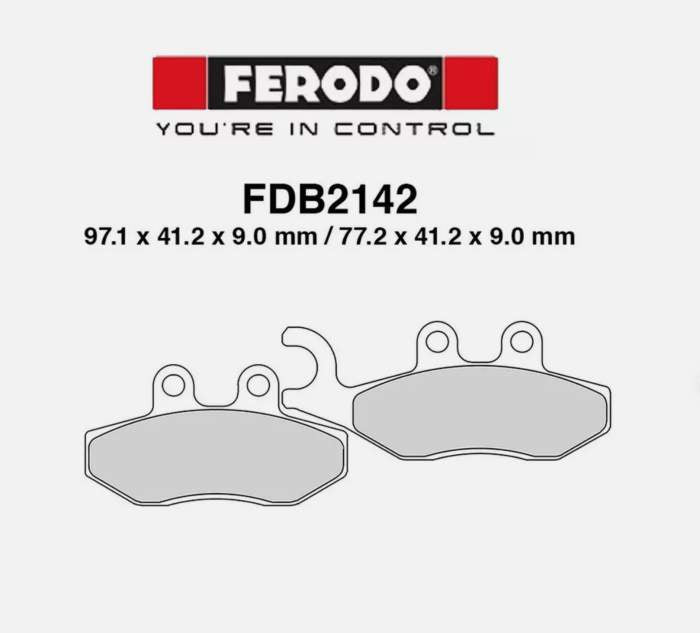 PASTILLAS DE FRENO FERODO FDB2142SM