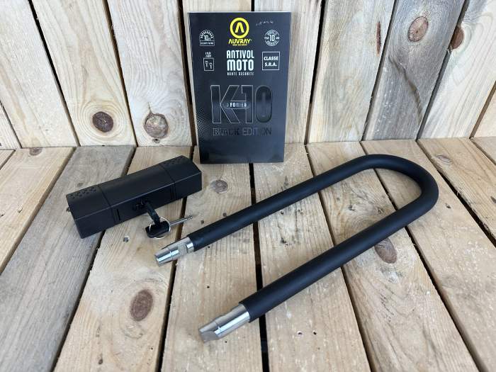 CANDADO AUVRAY K10 85/310 BLACK EDITION