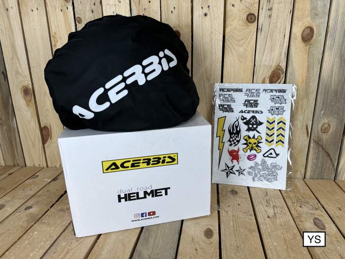 CASCO T-S INFANTIL ACERBIS CARLINO BLANCO