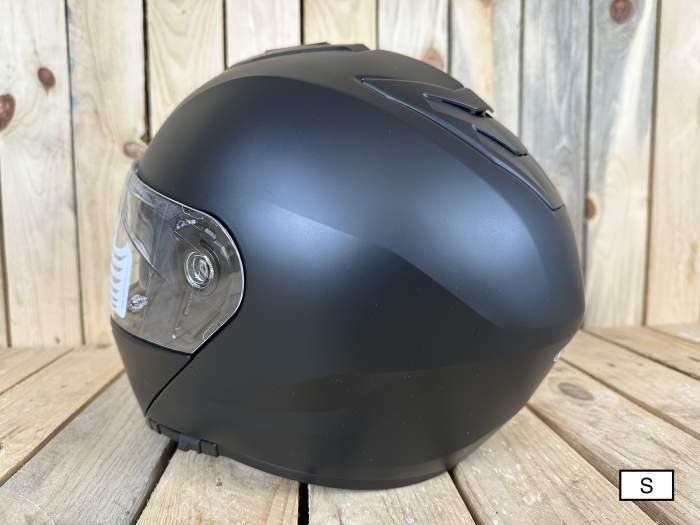 HJC I90 T-S SEMIFLAT BLACK + PINLOCK