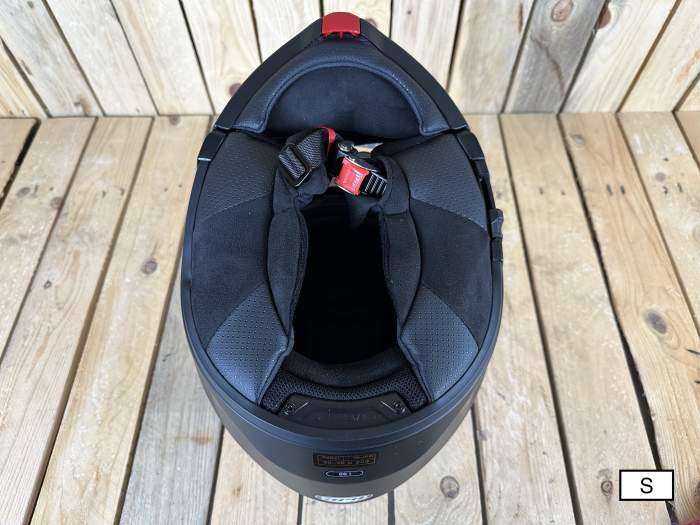 HJC I90 T-S SEMIFLAT BLACK + PINLOCK