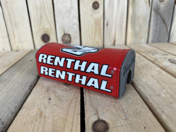 PROTECTOR MANILLAR RENTHAL FATBAR ROJO