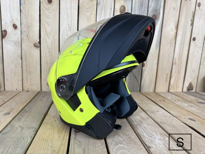 KAPPA T-S KV31 FLUOR YELLOW/MATT BLACK