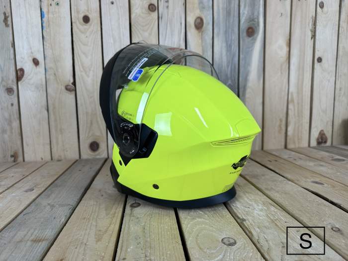KAPPA T-S KV31 FLUOR YELLOW/MATT BLACK