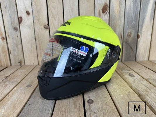 KAPPA T-M KV31 FLUOR YELLOW/MATT BLACK