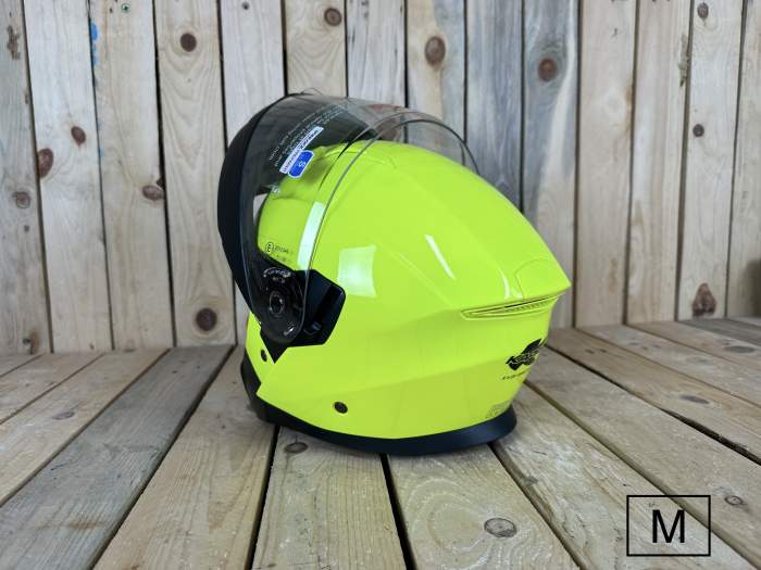 KAPPA T-M KV31 FLUOR YELLOW/MATT BLACK