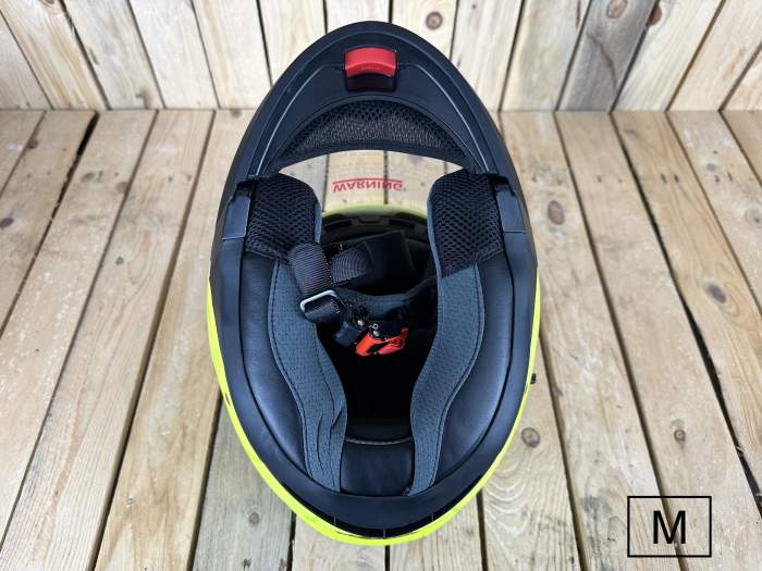 KAPPA T-M KV31 FLUOR YELLOW/MATT BLACK
