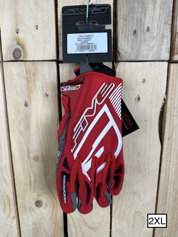 Guantes T-2XL Five Prorider Red