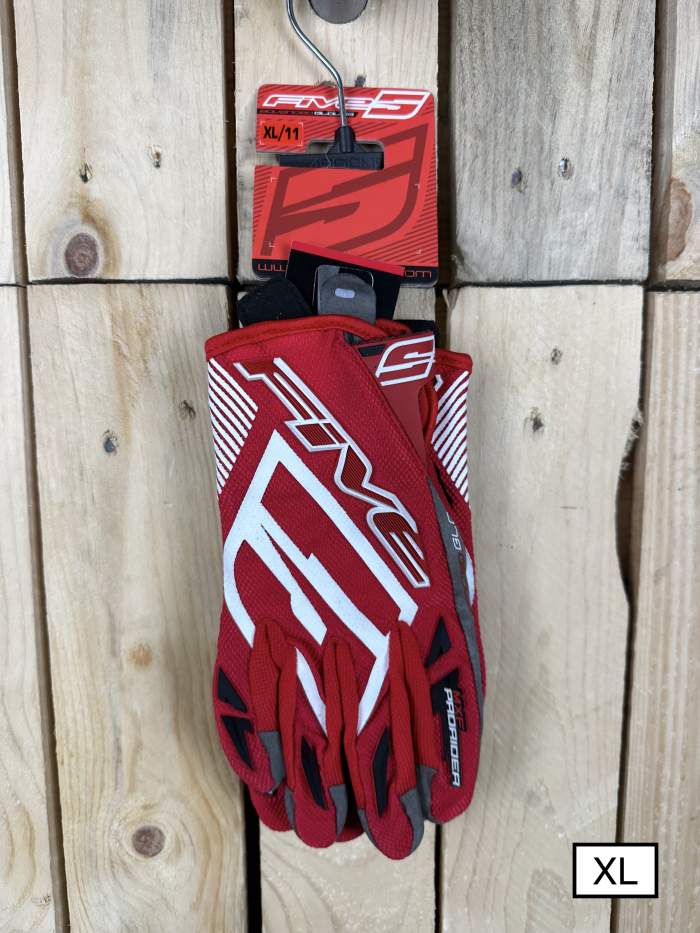 GUANTES T-XL FIVE PRORIDER RED