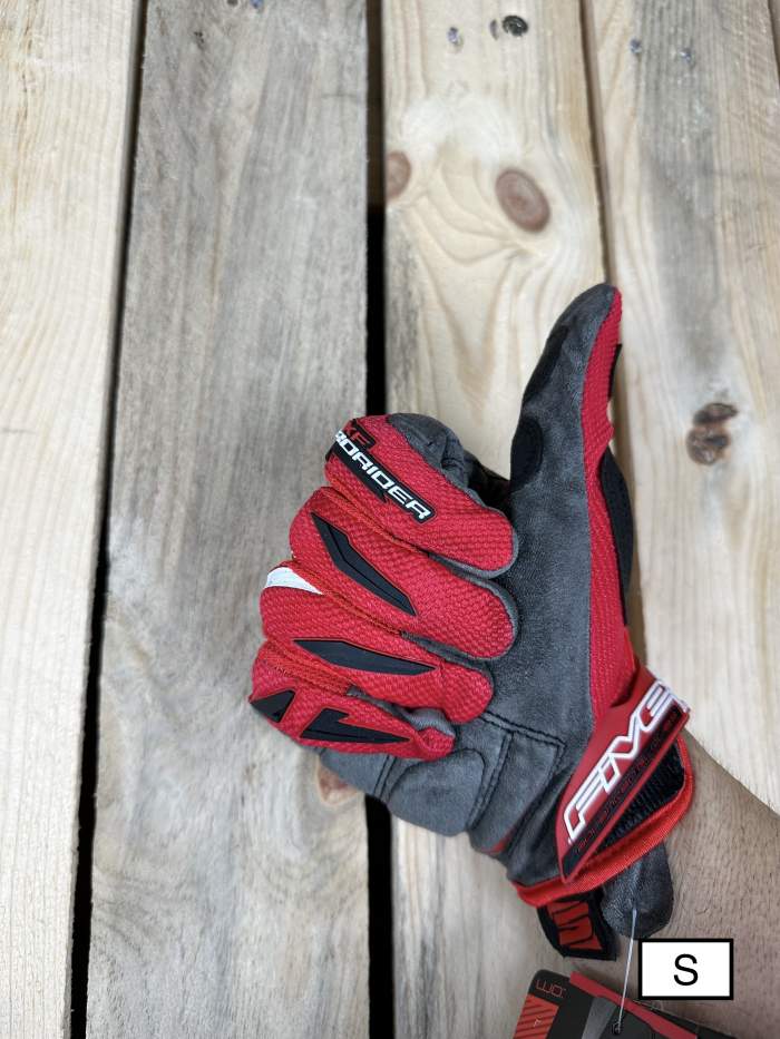 GUANTES T-S FIVE PRORIDER RED