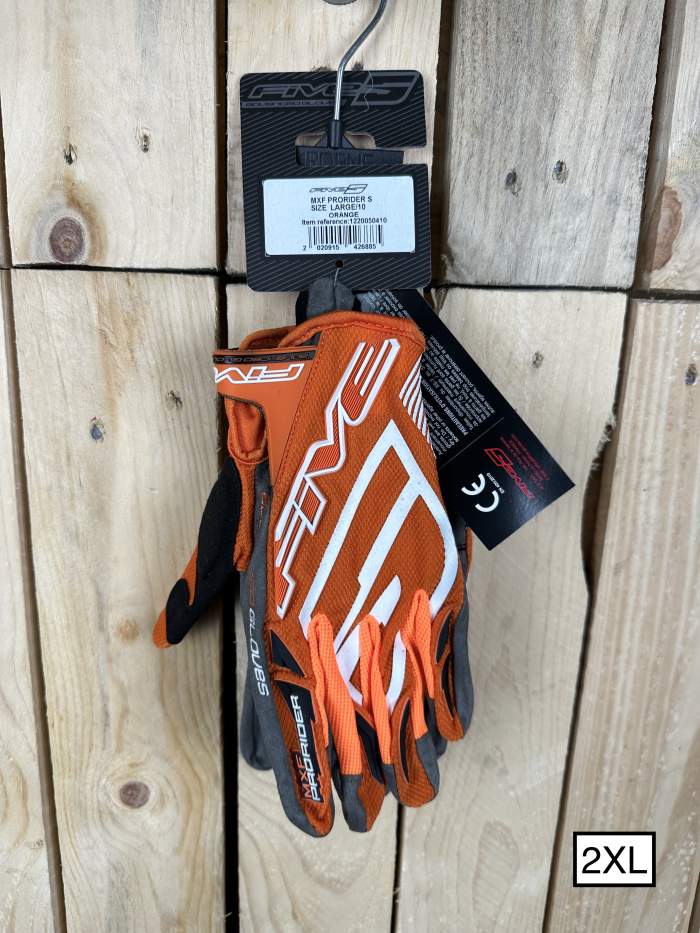 Guantes T-2XL Five Prorider Orange - QrBox.es