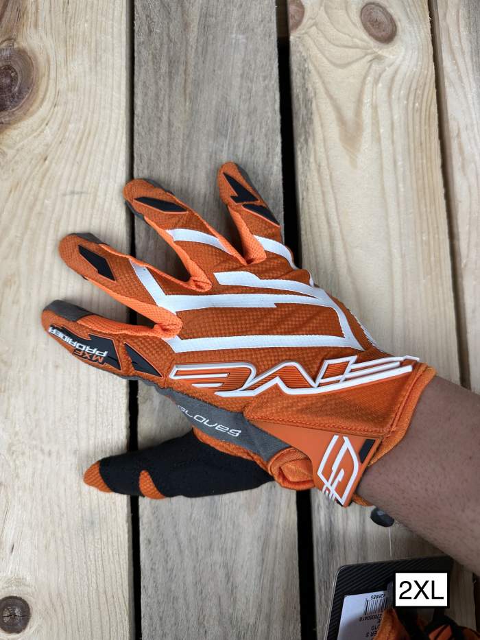 Guantes T-2XL Five Prorider Orange - QrBox.es