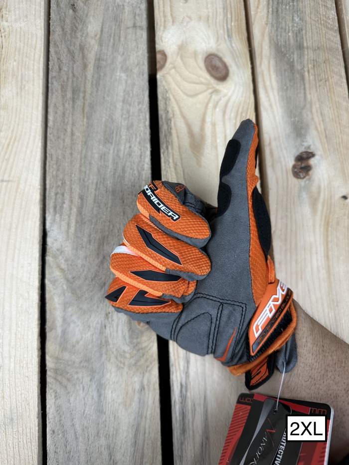 Guantes T-2XL Five Prorider Orange - QrBox.es