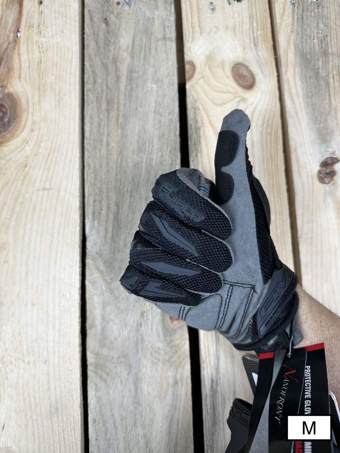 GUANTES T-M FIVE PRORIDER BLACK