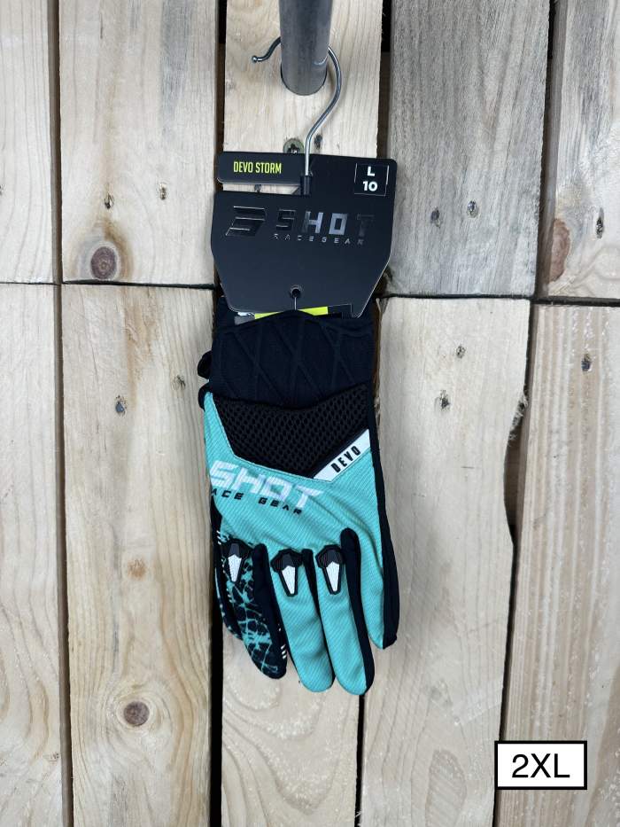 Guantes T-2XL Shot Storm Green