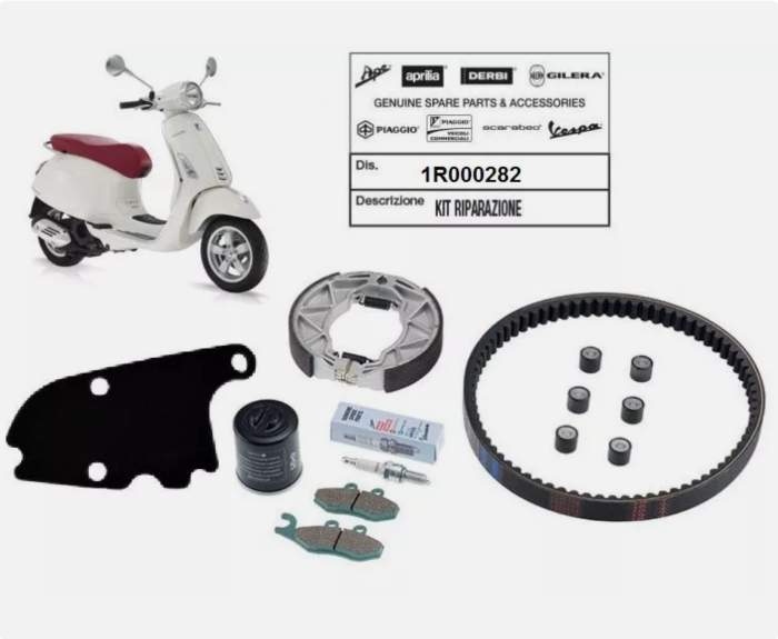 KIT MANTENIMIENTO PIAGGIO ORIGINAL 1R000282