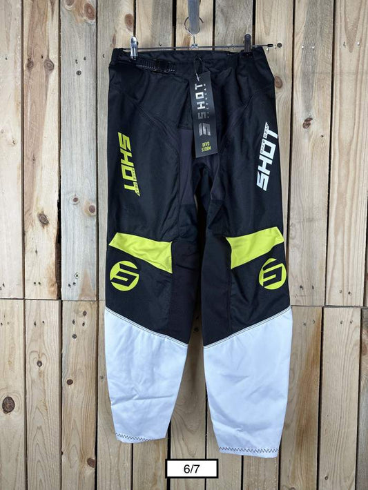 PANTALON 6/7 AÑOS SHOT KID STORM LIME